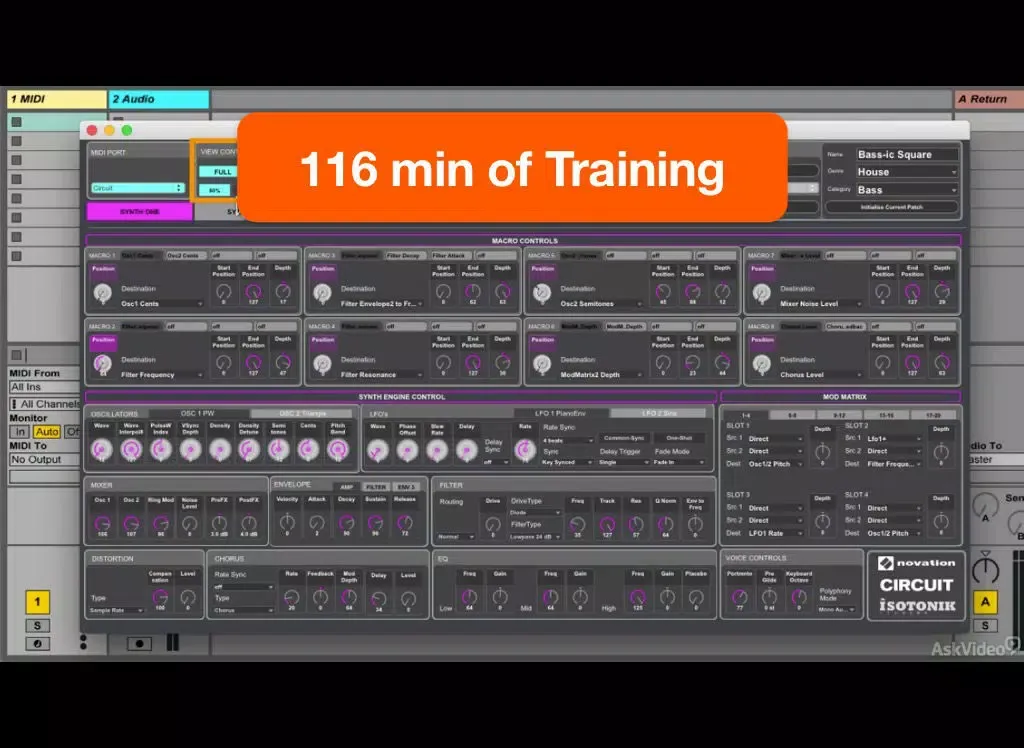 Adv. Course For Novation Circuit iPad  Ekran Görüntüleri