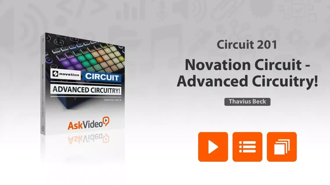 Adv. Course For Novation Circuit Ekran Görüntüleri