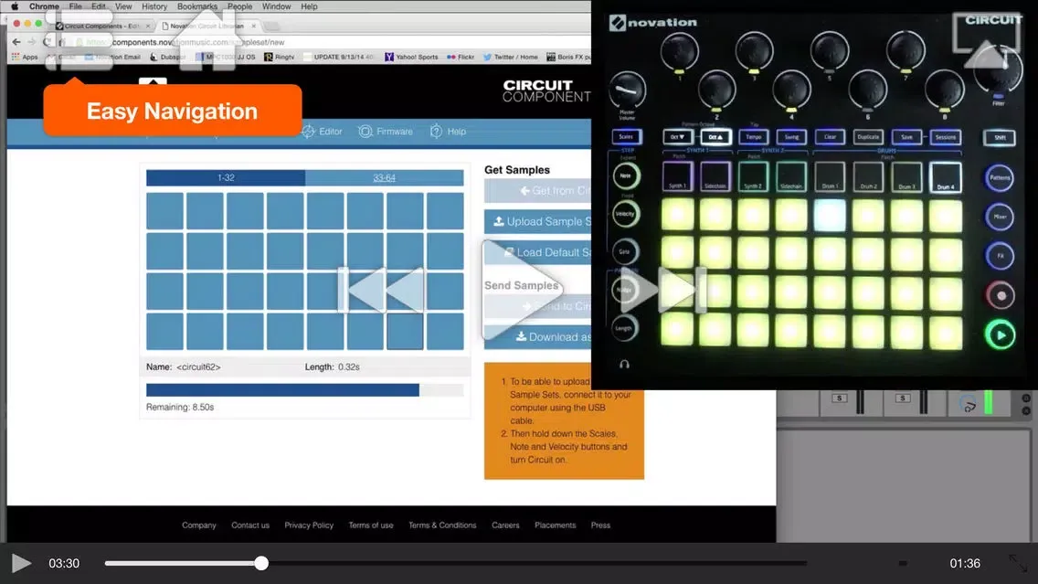 Adv. Course For Novation Circuit Ekran Görüntüleri