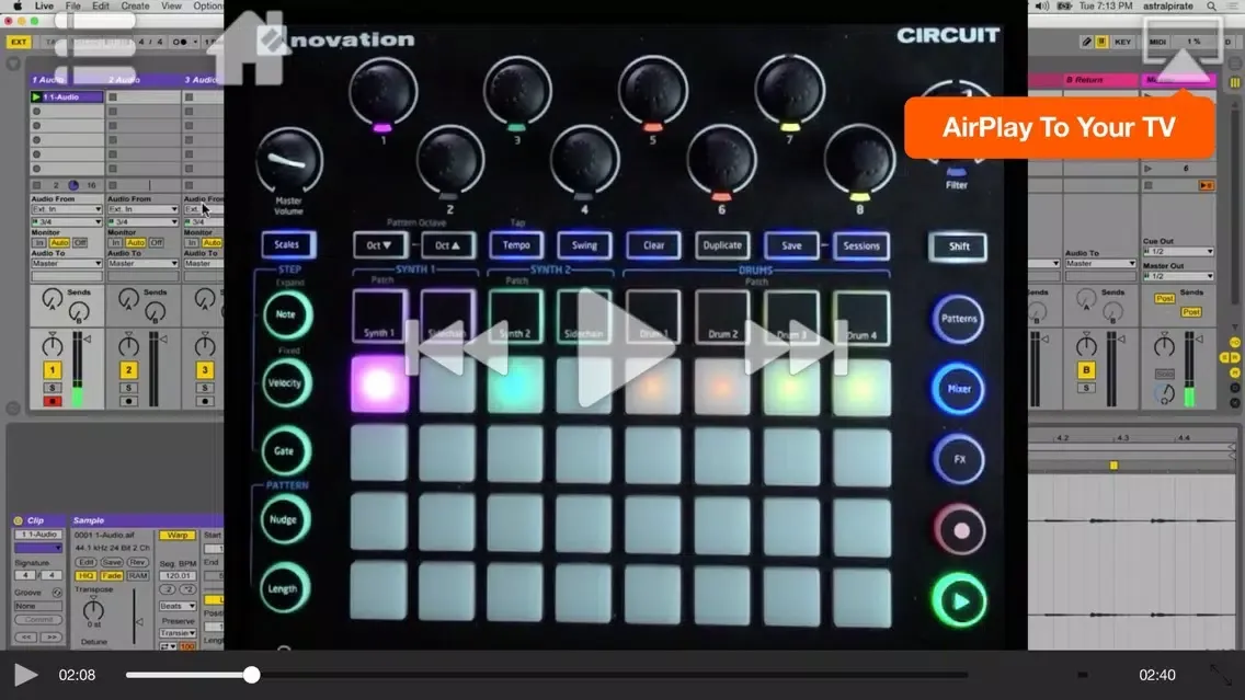 Adv. Course For Novation Circuit Ekran Görüntüleri