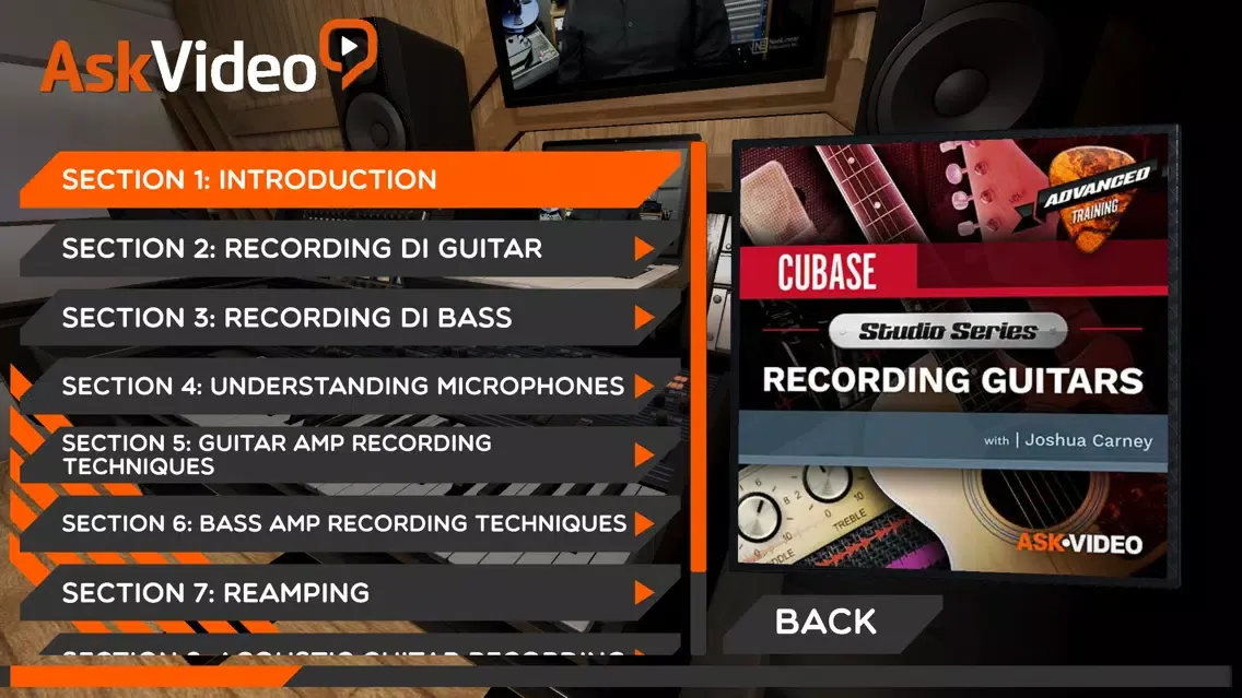 Recording Guitars Course by AV スクリーンショット