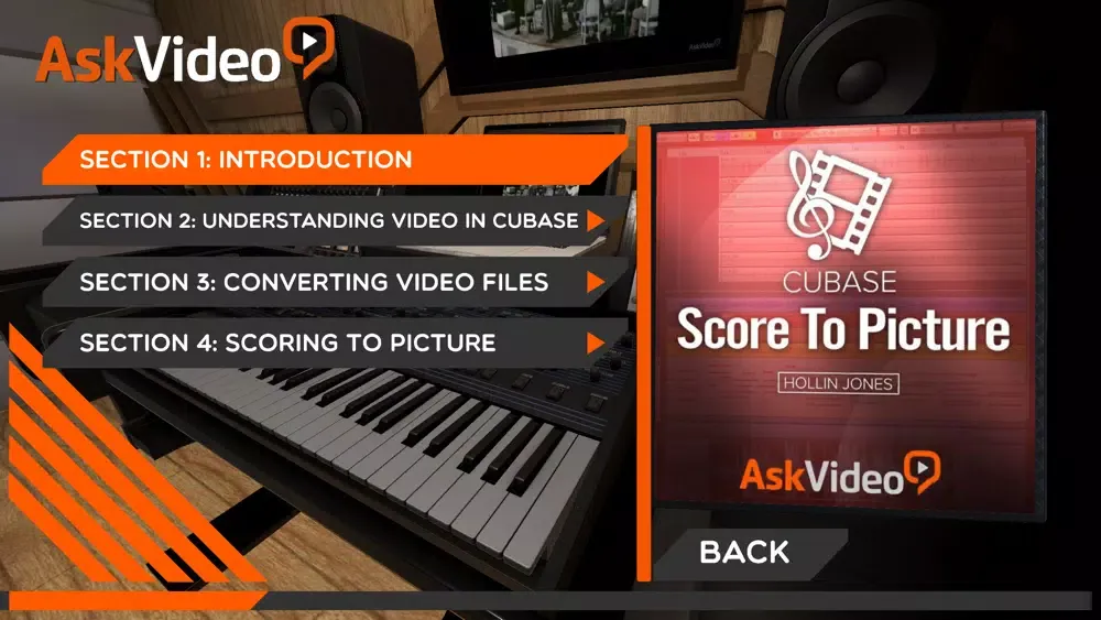 Capturas de tela do Score to Picture For Cubase