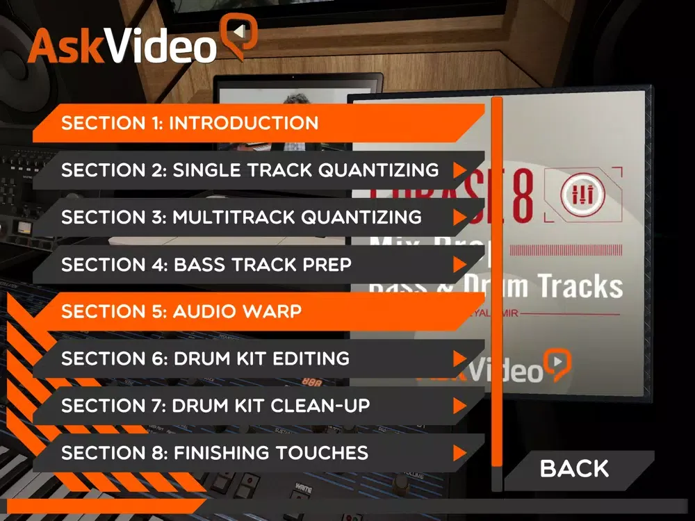 Capturas de pantalla de Mix Prep Bass and Drums Course iPad 