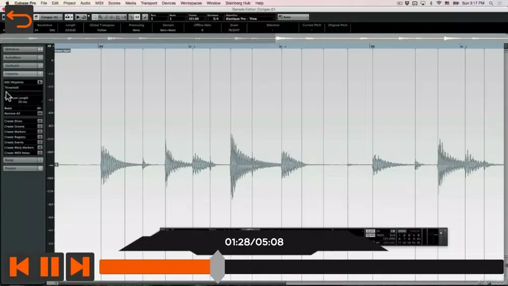Capturas de pantalla de Mix Prep Bass and Drums Course