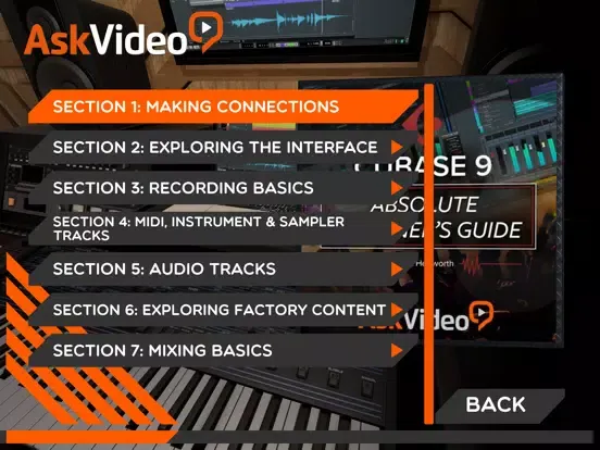 Capturas de tela do Beginner's Guide For Cubase 9 iPad 