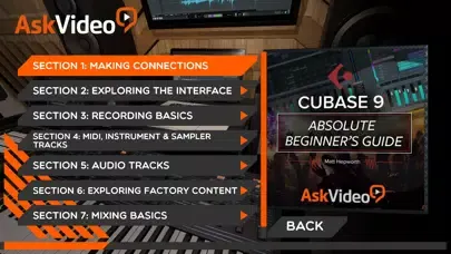 Capturas de tela do Beginner's Guide For Cubase 9