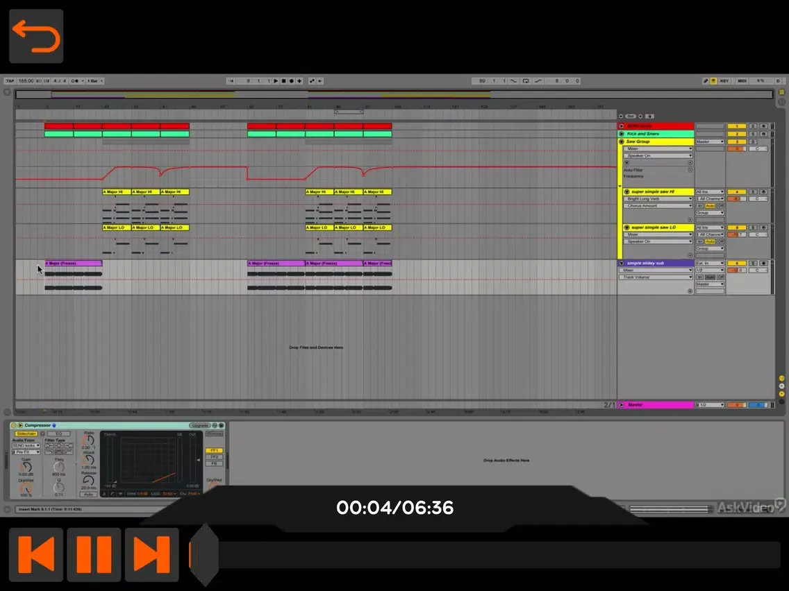 Capturas de pantalla de Future Bass Dance Music Course iPad 
