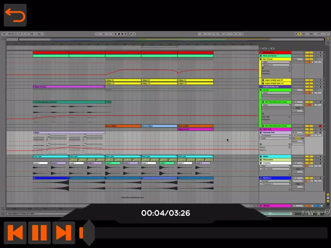 Capturas de pantalla de Future Bass Dance Music Course iPad 