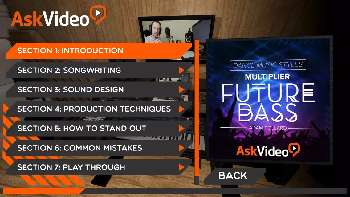 Capturas de pantalla de Future Bass Dance Music Course