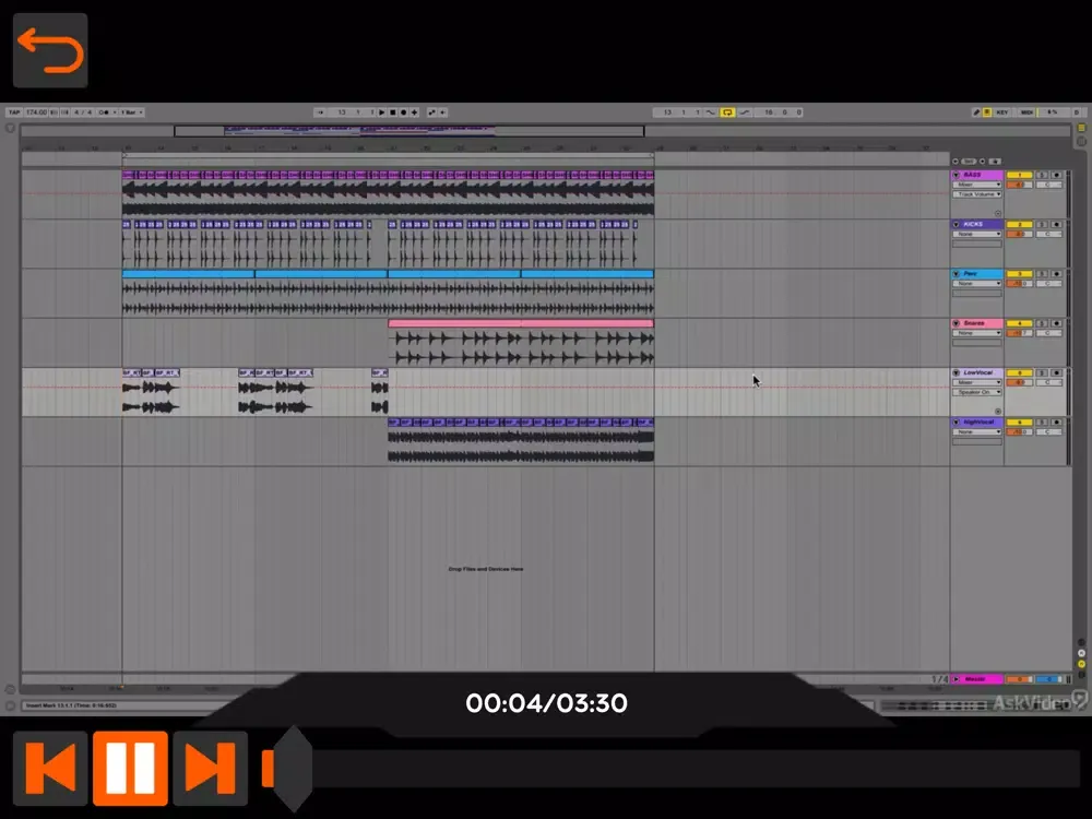 Drum & Bass Dance Music Course iPad 应用截图