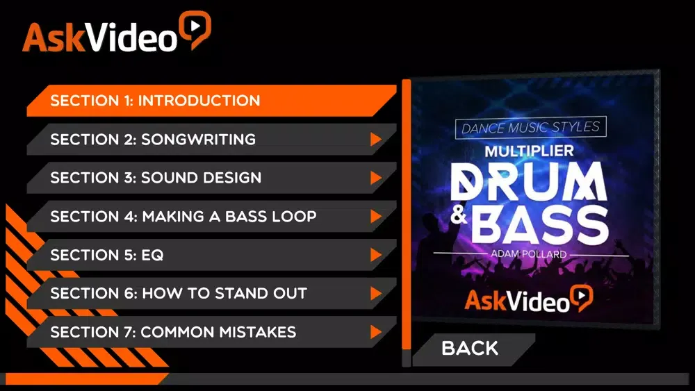 Drum & Bass Dance Music Course应用截图