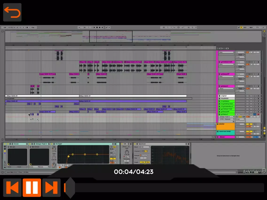 Screenshot di Glitch Hop Dance Music Course iPad 