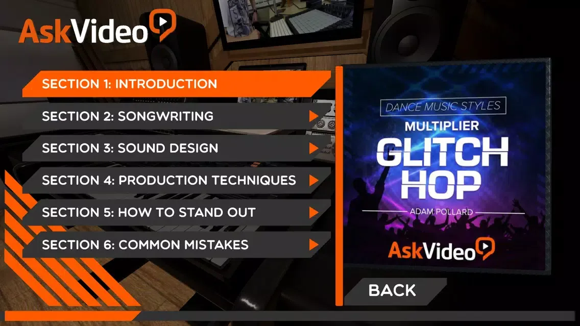 Screenshot di Glitch Hop Dance Music Course