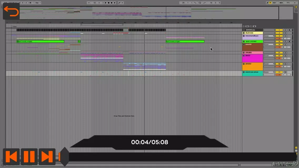 Screenshot di Glitch Hop Dance Music Course