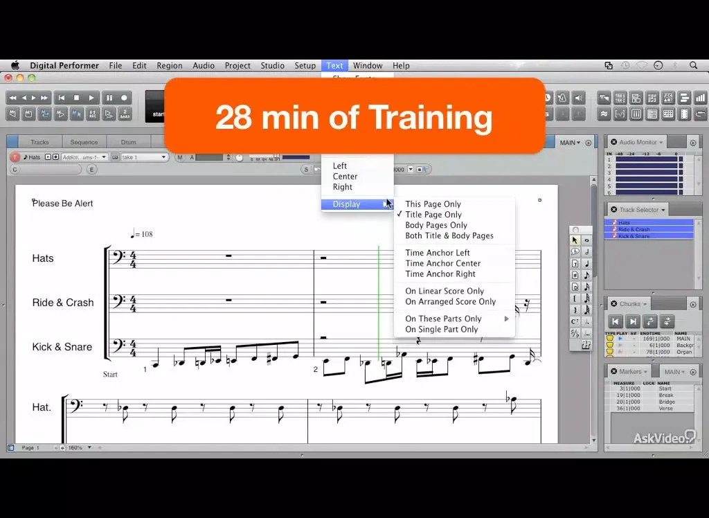 AV for Digital Performer 8 100 - What's New In DP8 iPad  سکرین شاٹس