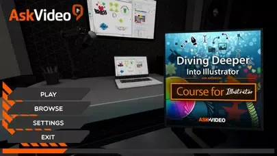 ภาพหน้าจอของ Deeper Course For Illustrator