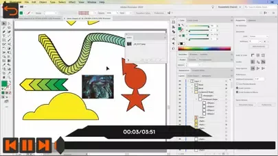 ภาพหน้าจอของ Deeper Course For Illustrator