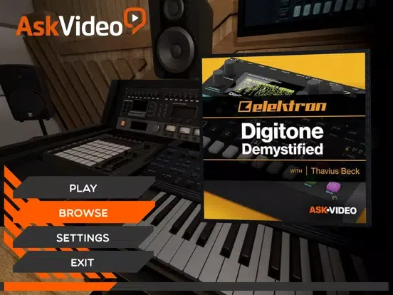 Tangkapan layar Demystifying Digitone iPad 