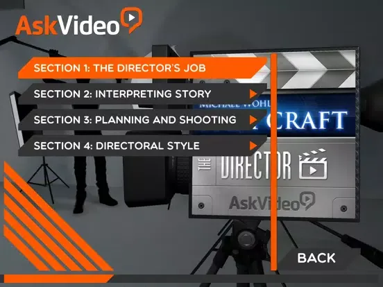 Capturas de tela do The Director - Film Craft iPad 