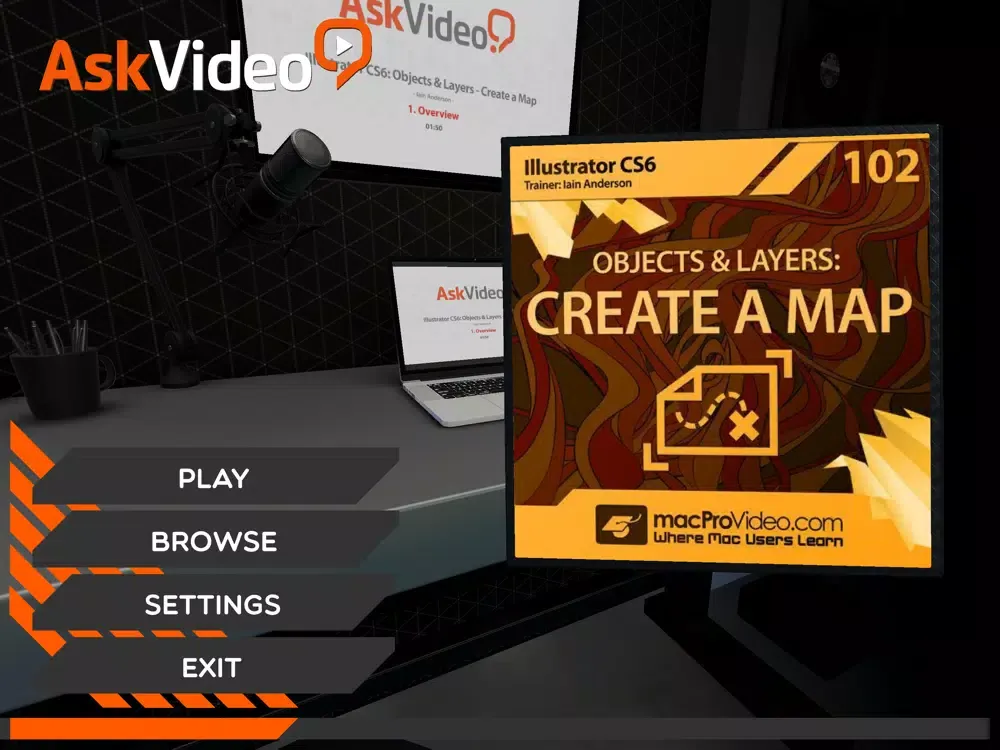 Tangkapan layar Map Course For Illustrator CS6 iPad 