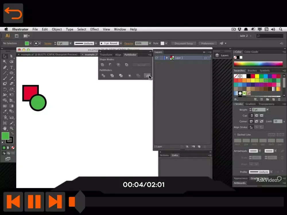 Tangkapan layar Map Course For Illustrator CS6 iPad 
