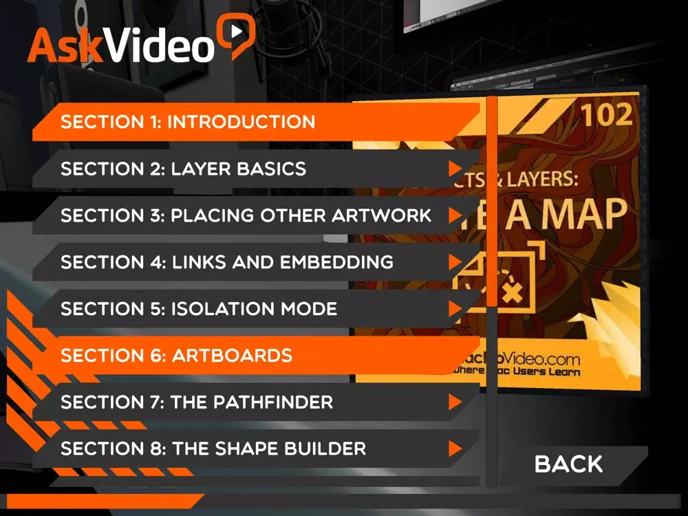 Tangkapan layar Map Course For Illustrator CS6 iPad 