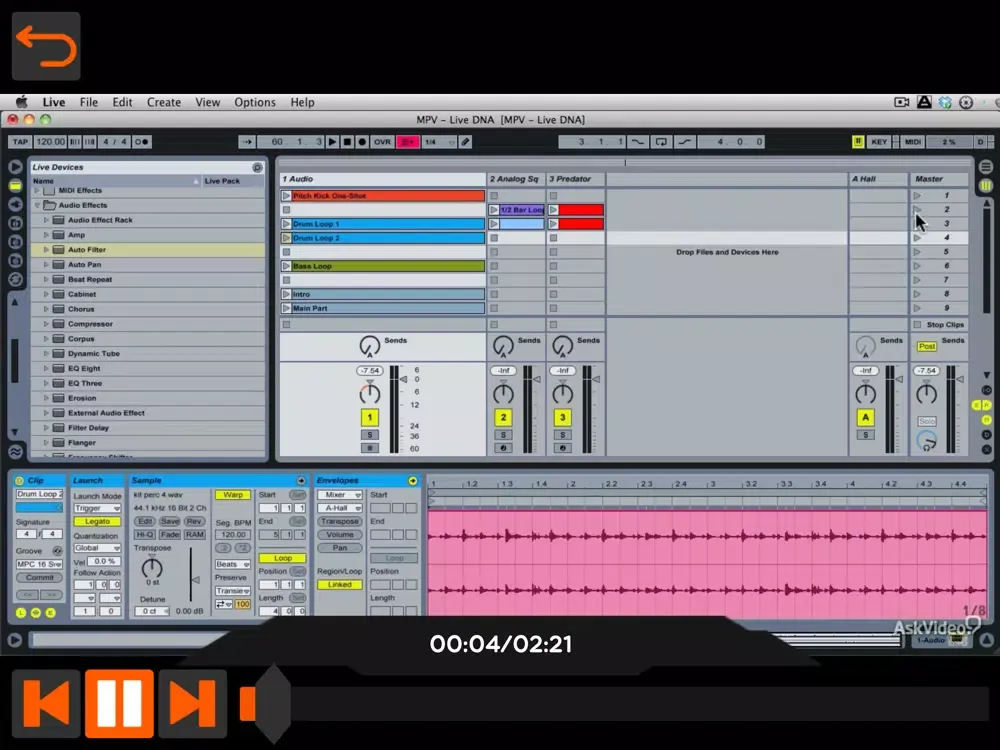 Tangkapan layar DNA Course For Live 9 iPad 
