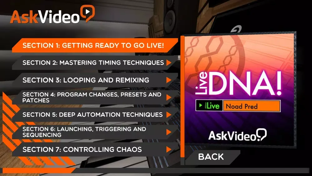 Tangkapan layar DNA Course For Live 9