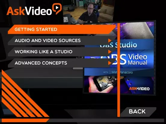 Video Manual For OBS Studio iPad  سکرین شاٹس
