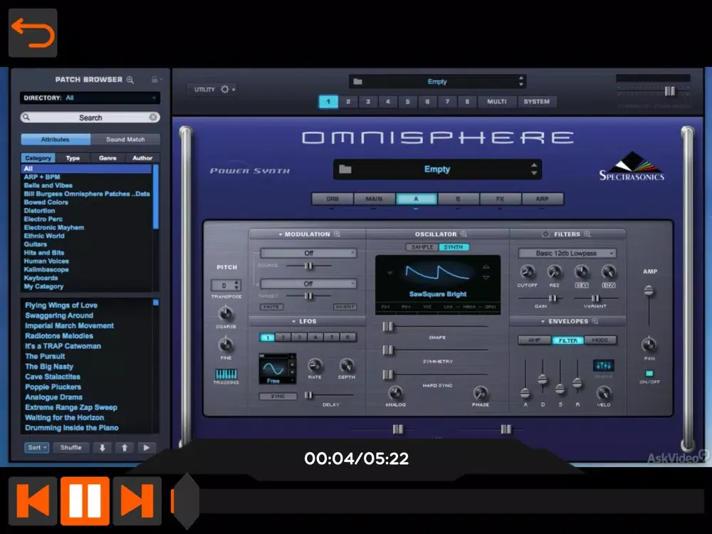 Capturas de tela do Xtreme Course For Omnisphere 2 iPad 