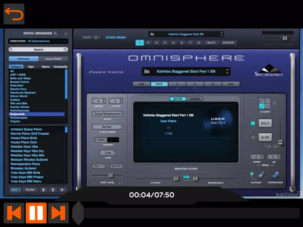 Capturas de tela do Xtreme Course For Omnisphere 2 iPad 