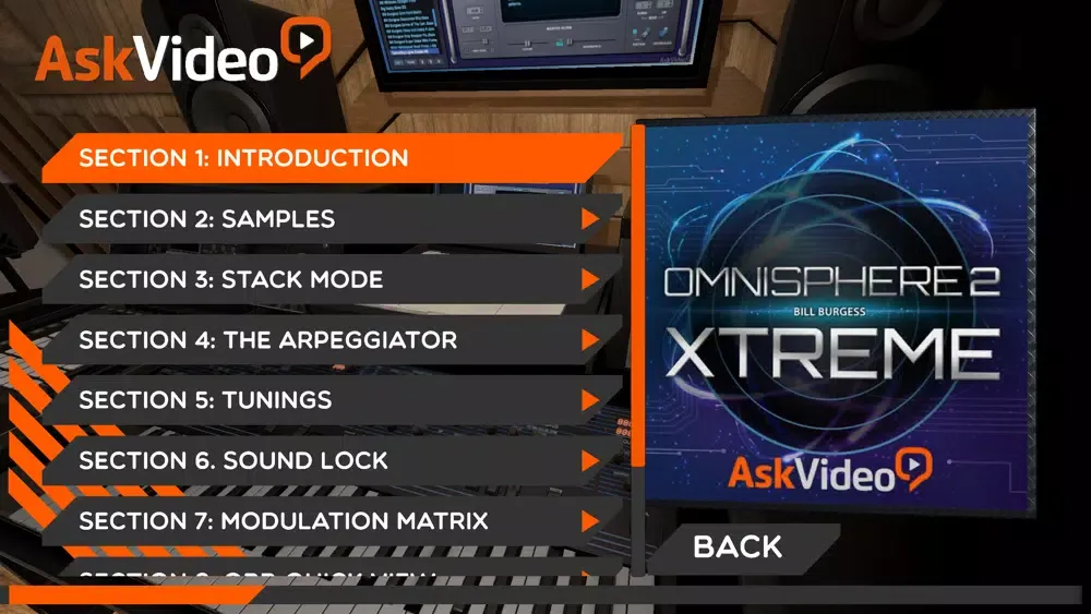 Capturas de tela do Xtreme Course For Omnisphere 2