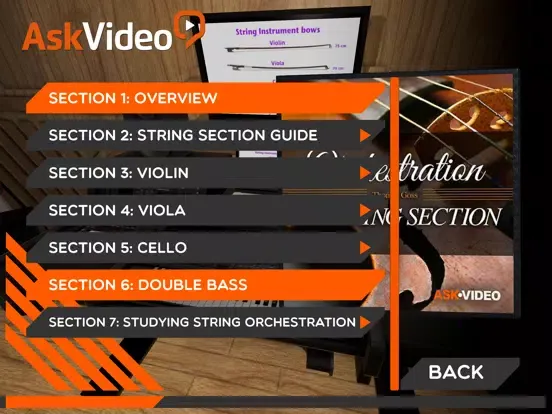 The String Section Course iPad  Ekran Görüntüleri