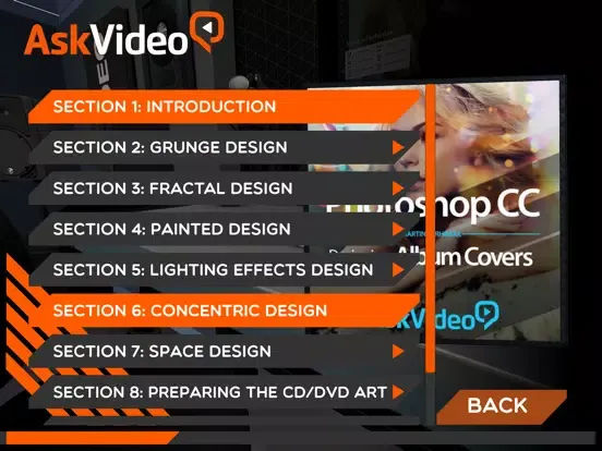 Скриншоты Designing Album Covers Course iPad 