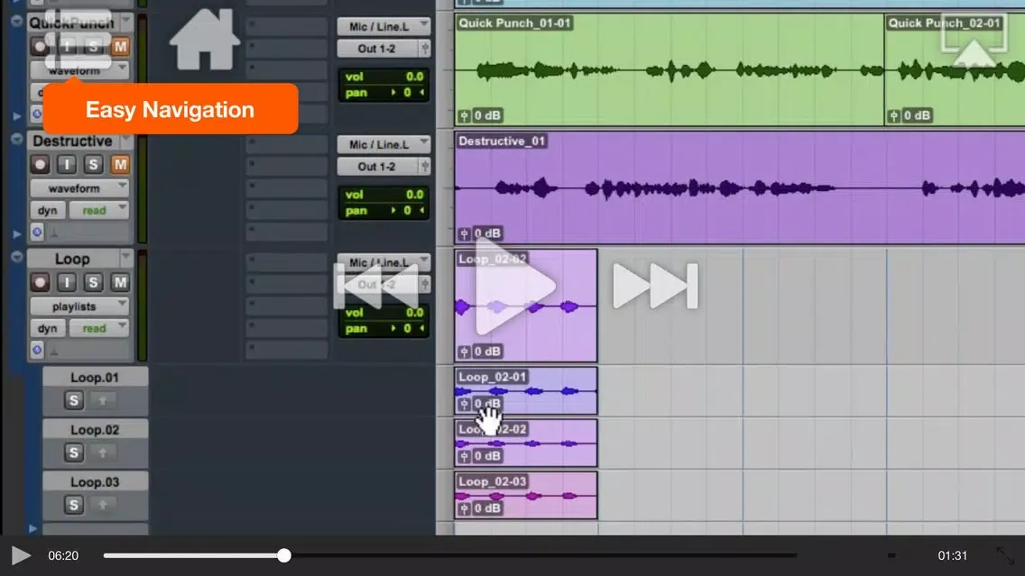 Beginner's Guide For Pro Tools 12 سکرین شاٹس
