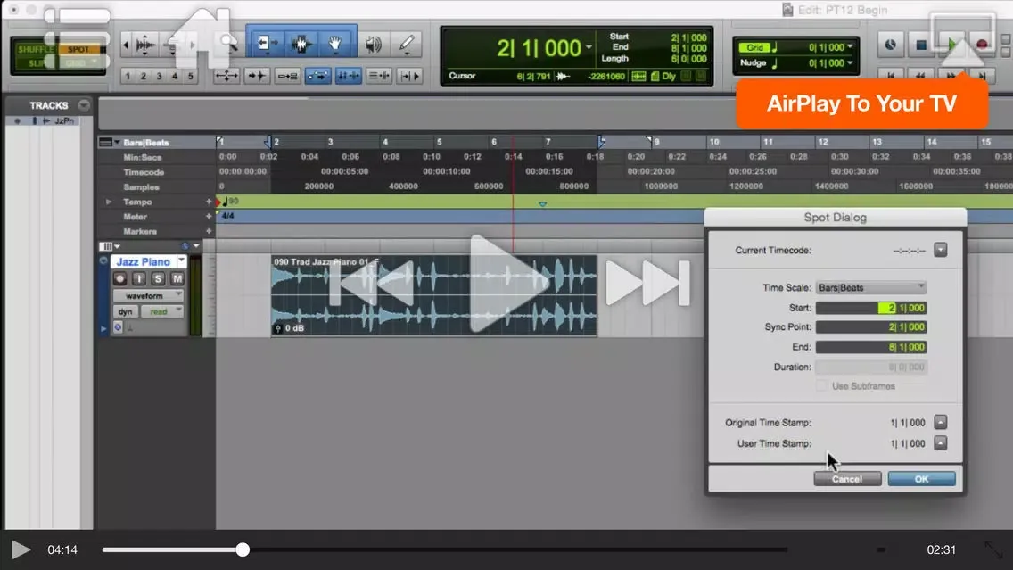 Beginner's Guide For Pro Tools 12 سکرین شاٹس
