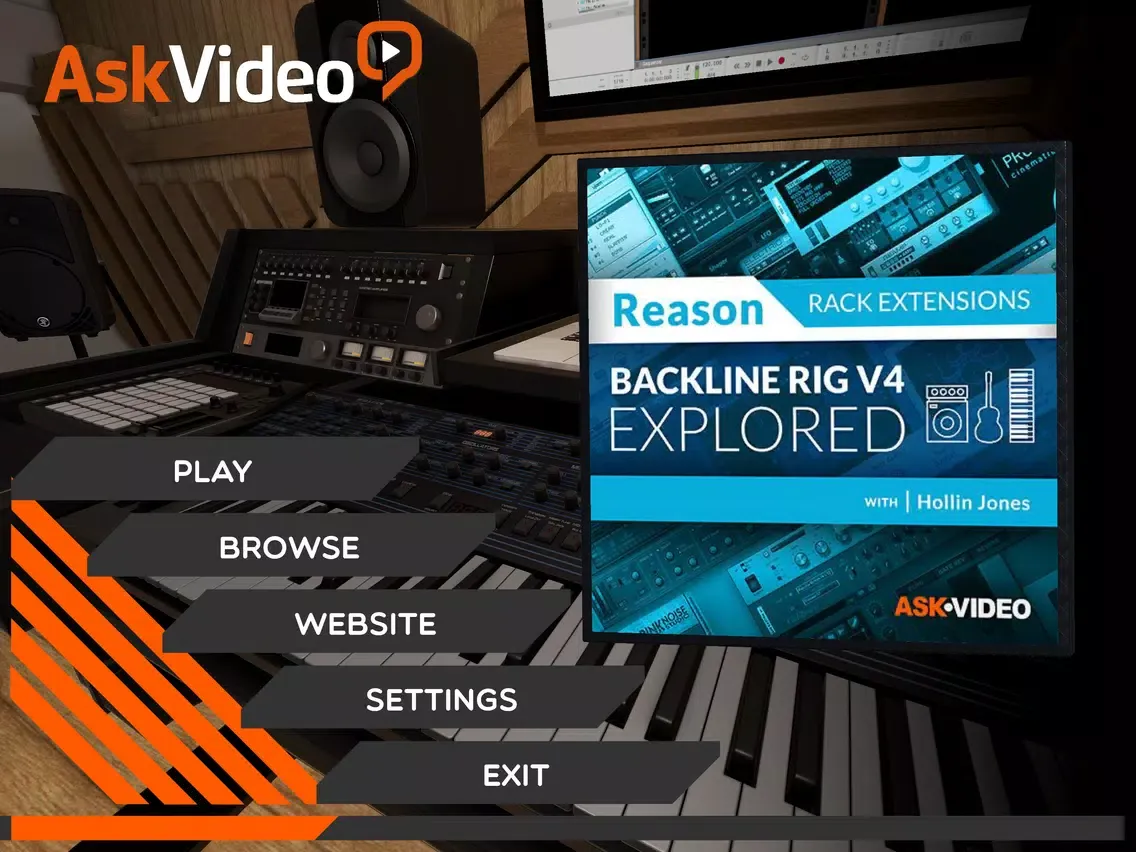 Tangkapan layar Backline RiG V4 Course By AV iPad 