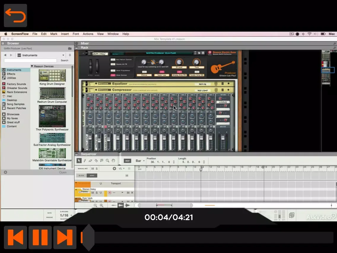 Tangkapan layar Backline RiG V4 Course By AV iPad 