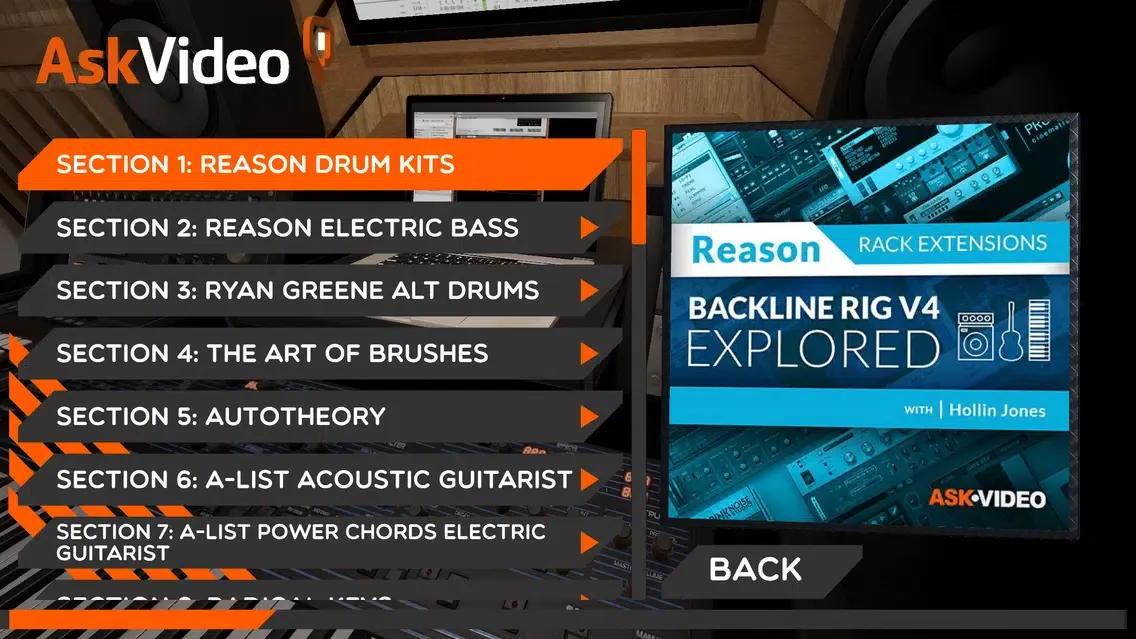 Tangkapan layar Backline RiG V4 Course By AV