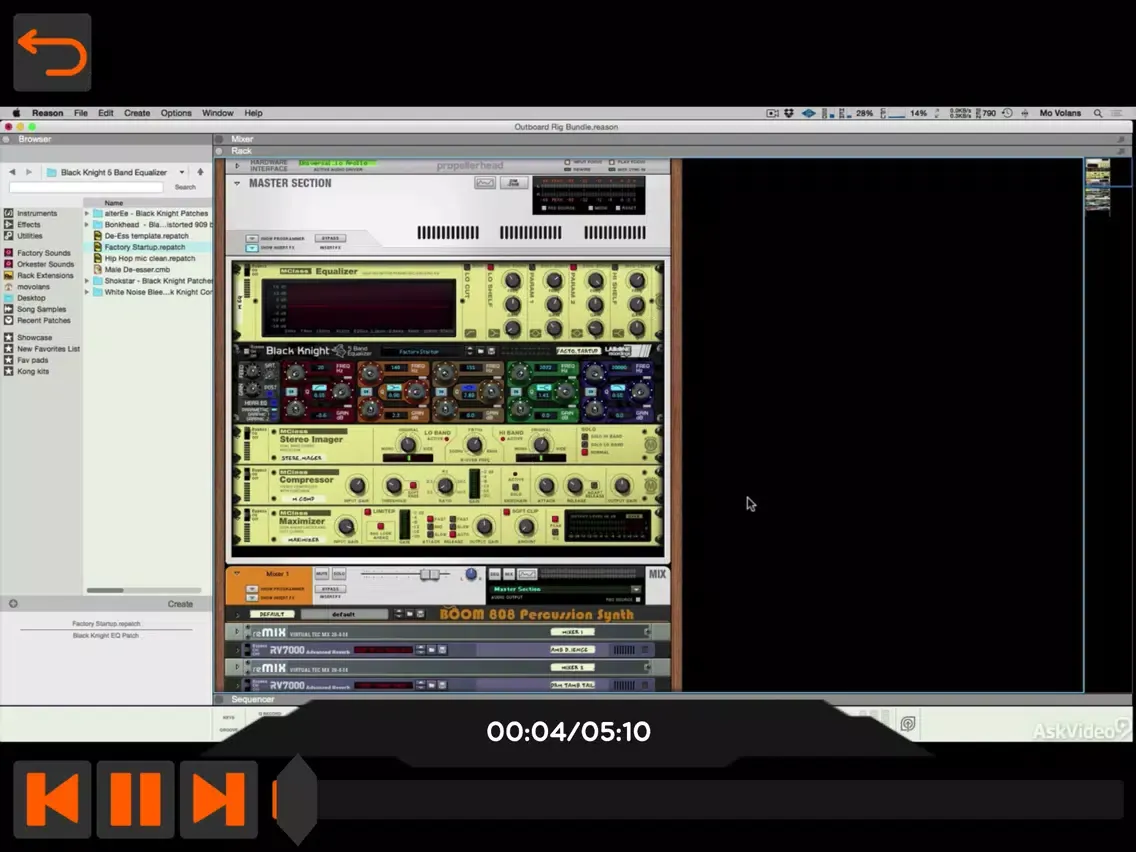 Capturas de tela do Mix and Master Rig V4 Course iPad 