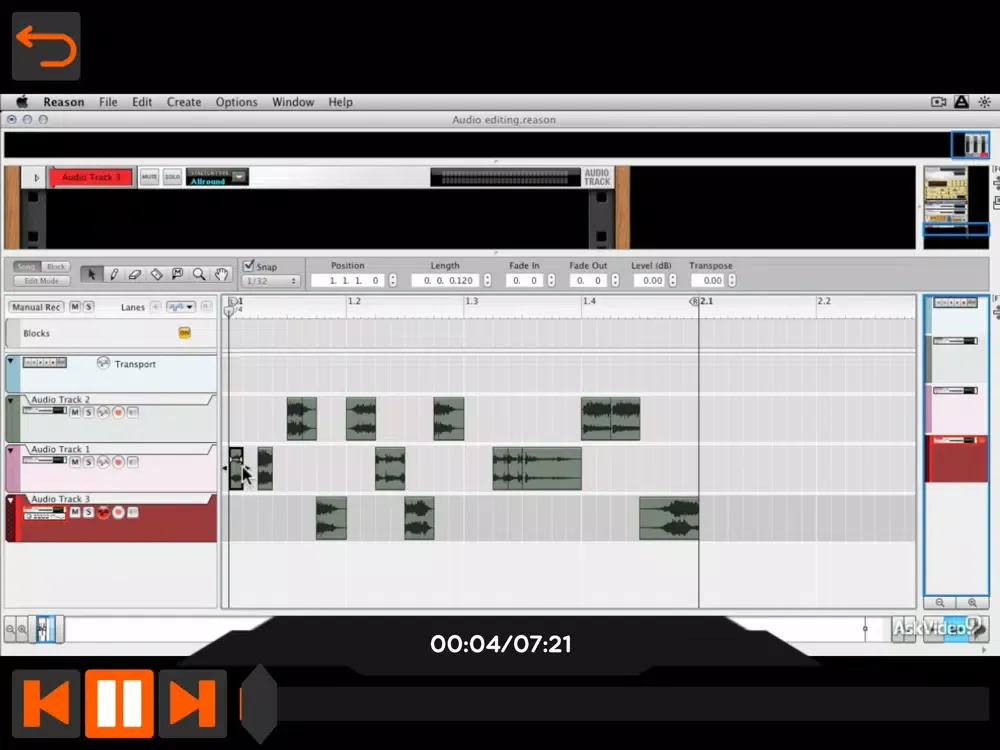 Sound Design Course For Reason iPad 應用截圖