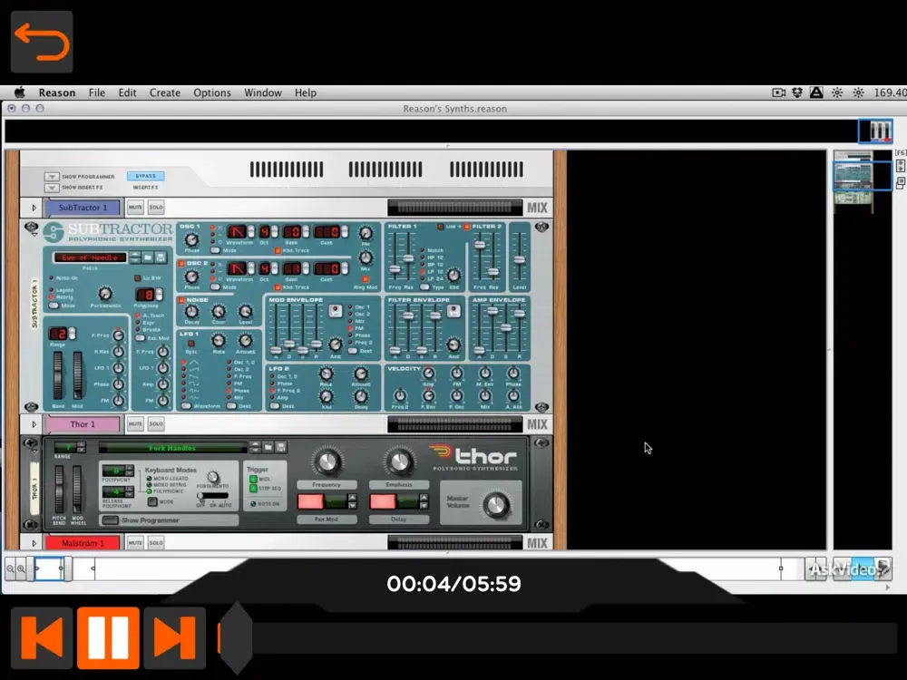 Sound Design Course For Reason iPad 應用截圖