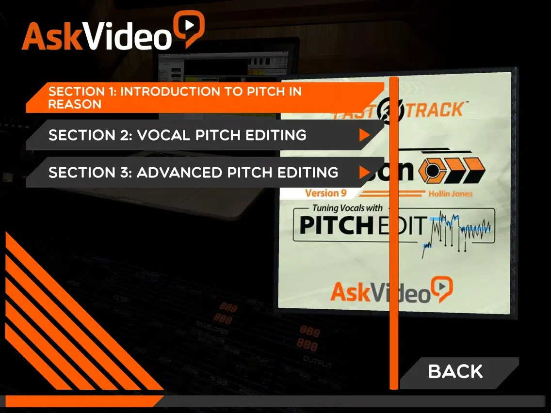 Captures d'écran de Pitch Editing Course By AV iPad 