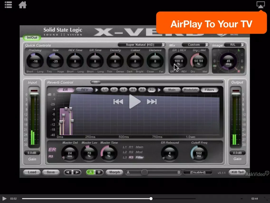 Course for SSL Duende Native iPad  Screenshots