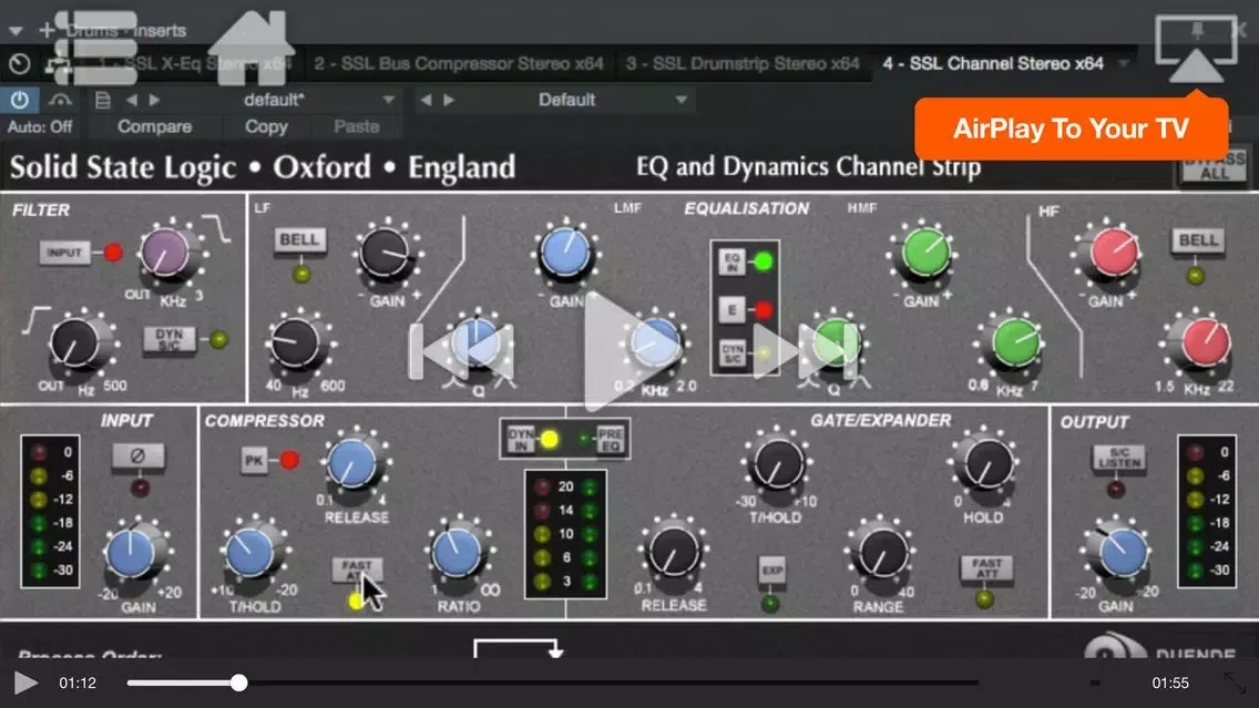 Course for SSL Duende Native Screenshots