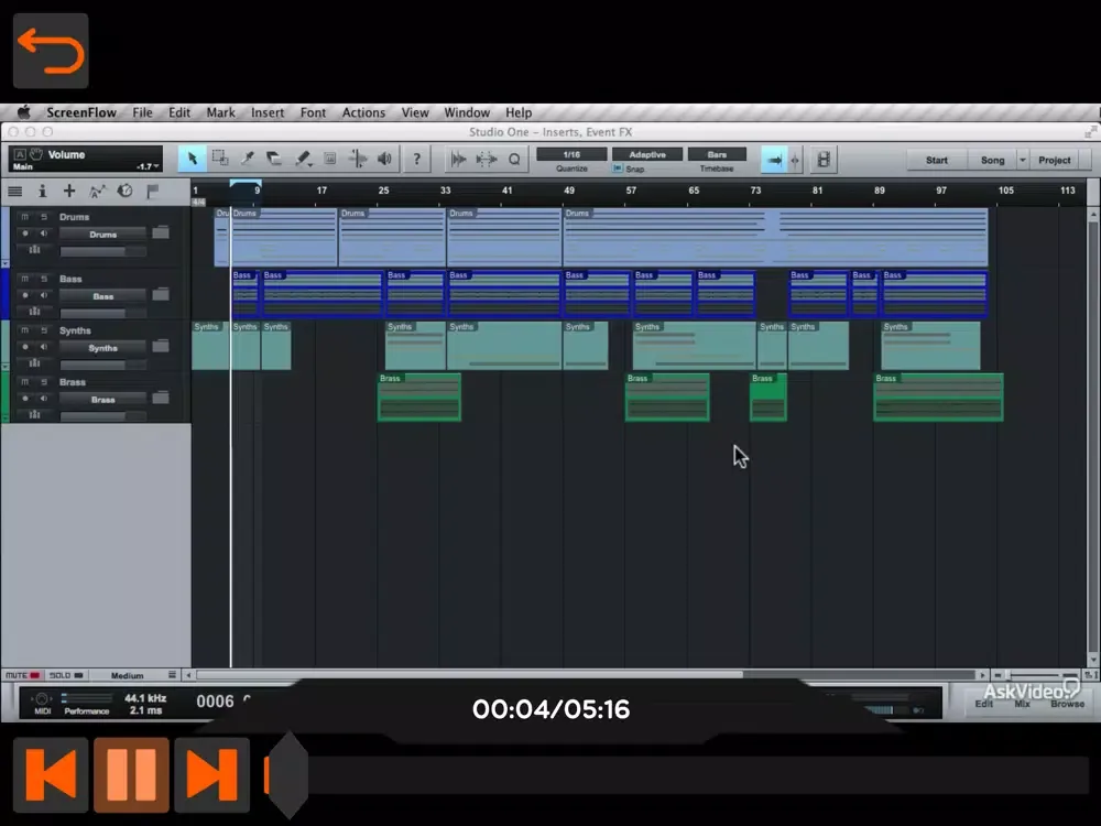 Zrzuty ekranu Producers and Engineers Course iPad 