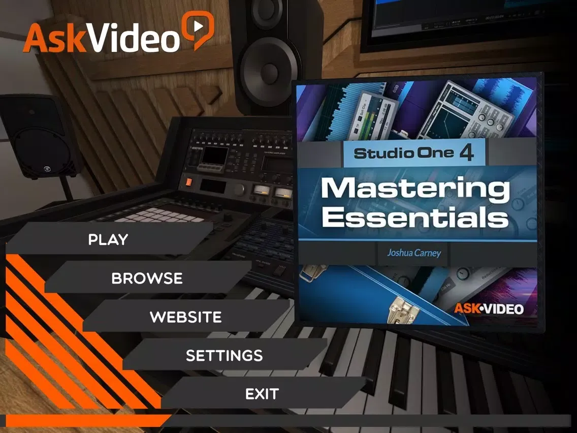 Ảnh chụp màn hình của Mastering Course From AV 105 iPad 