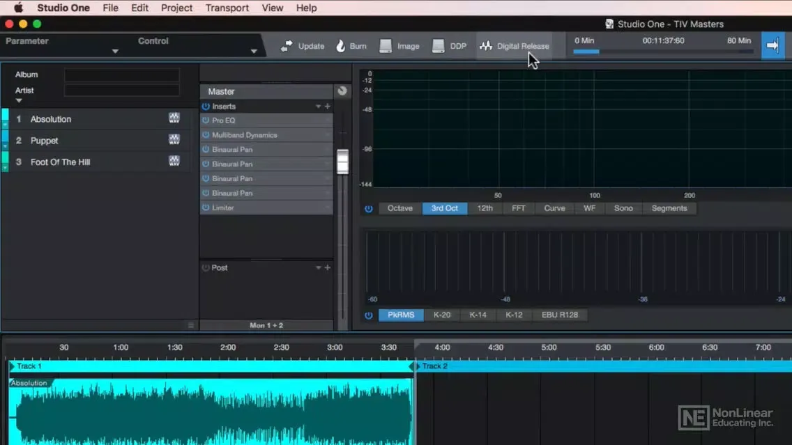 Ảnh chụp màn hình của Mastering Course From AV 105