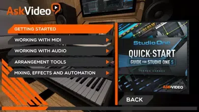 Tangkapan layar Start Guide for Studio One 5