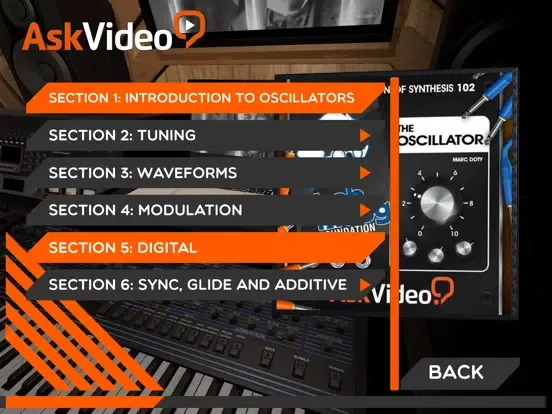 The Oscillator Course by A.V. iPad  Screenshots